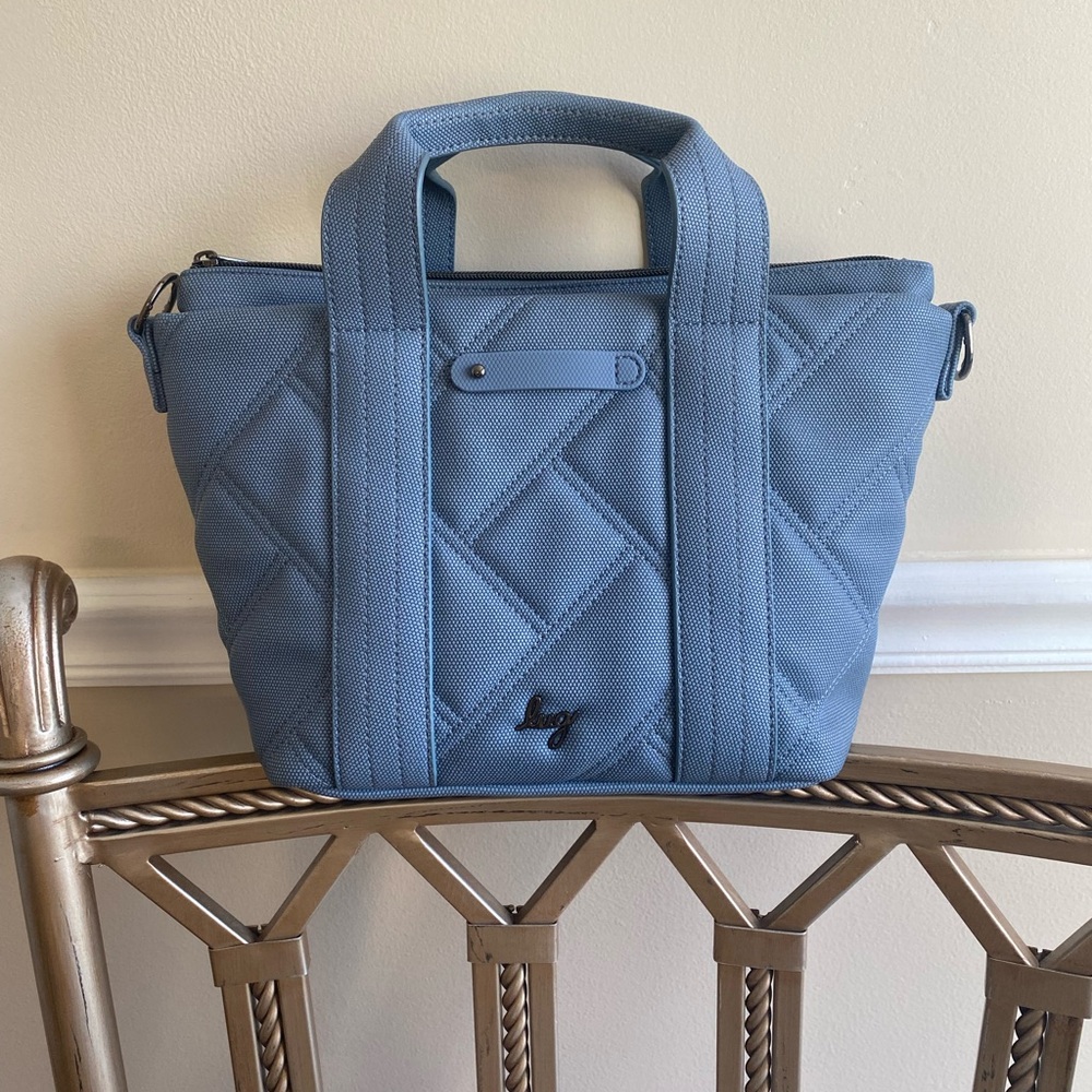 LUG Dory Matte Luxe VL Crossbody Bag—EUC